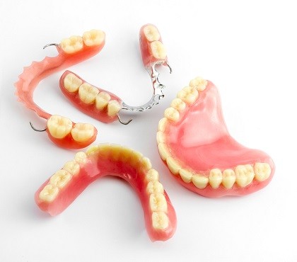 full denture and partial dentures